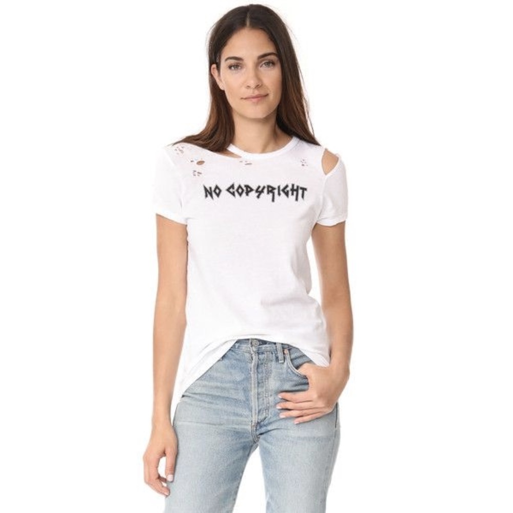 Pam & Gela “No Copyright” T-shirt